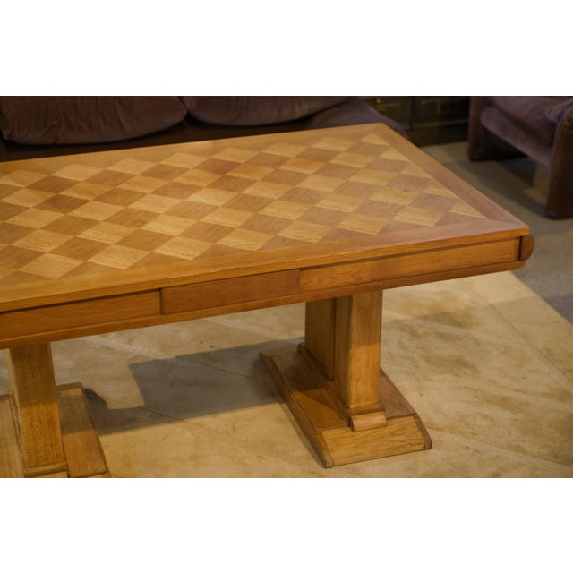 Vintage Oak Table, 1940s For Sale - Image 6 of 15