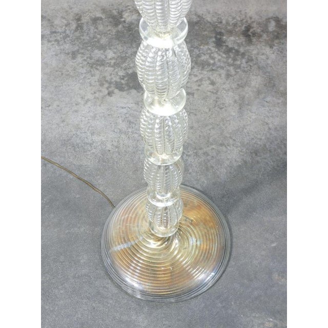 Blown Glass Floor Lamp from Barovier & Toso For Sale - Image 8 of 18