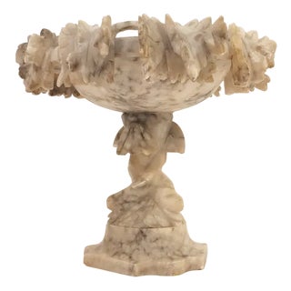 Early 20th Century Italian Alabaster Table Centrepiece For Sale
