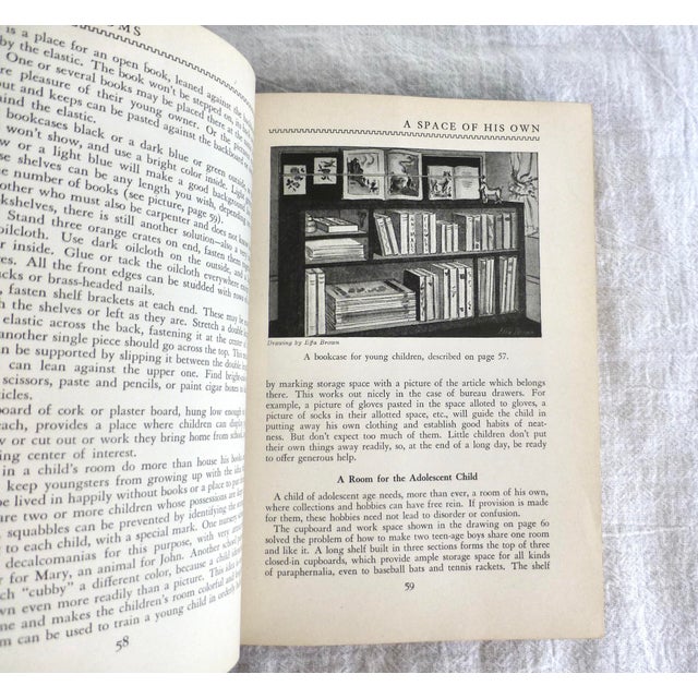 Burnt Orange 1941 America's Housekeeping Book, First Edition Washable Cover For Sale - Image 8 of 9