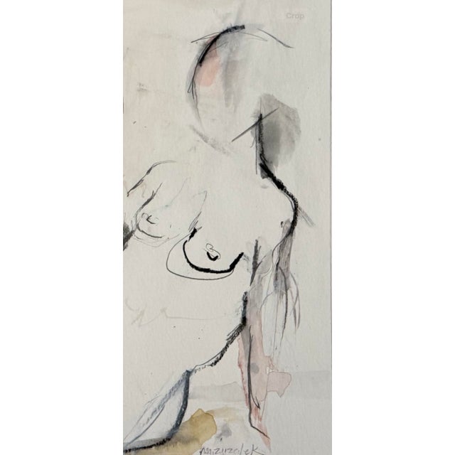 Contemporary Modern Nude Woman Abstract ‘The Moments Between Us’ For Sale - Image 3 of 4