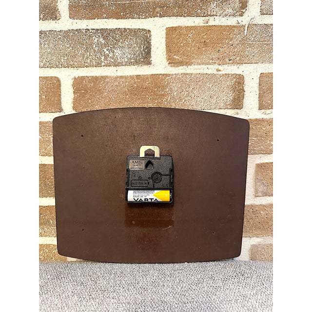 1970s Vintage French Odo Electronic Wall Clock, 1970s For Sale - Image 5 of 6
