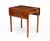 An elegant late Georgian English Pembroke table crafted in richly figured mahogany, dating to the late 18th or early 19th...