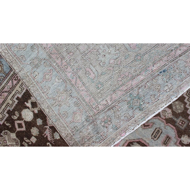 Textile Early 20th Century Vintage Hamedan Rug - 4′6″ × 6′8″ For Sale - Image 7 of 8
