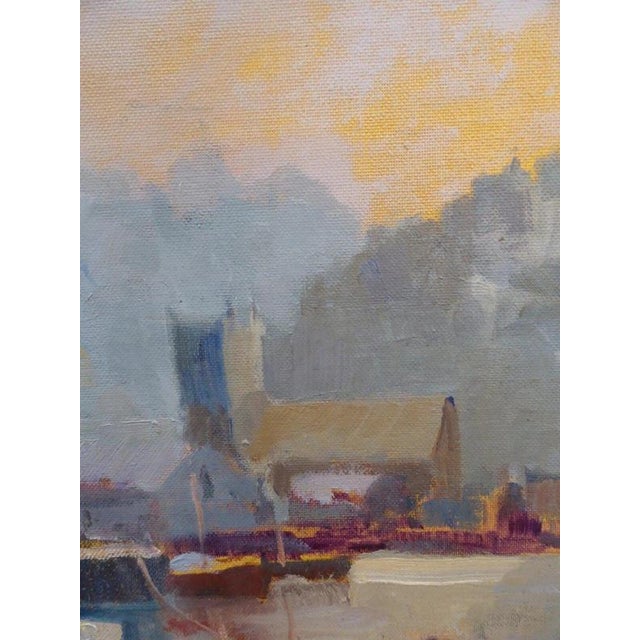 Charles Smith, Wapping Group, 1960s, Oil Painting on Board, Framed For Sale - Image 16 of 18