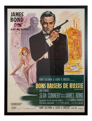 Original French James Bond from Russia with Love Poster, 1964