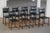 Swedish Grace Dining Chairs in Leather an Carved Wood, Early 20th Century, Set of 8 For Sale - Image 14 of 18