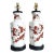 Lamp Pair Flowers Restored For Sale