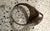 Art Deco Vintage Sterling Silver Size 10 Ring With Genuine Tigereye Stone Signed For Sale - Image 3 of 7