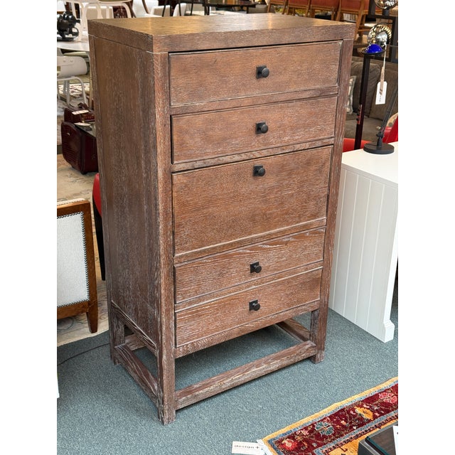 Modern Crate & Barrel Carter Secretary Desk For Sale - Image 3 of 12