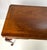 Late 20th Century Baker Furniture Chippendale Style Walnut Writing Desk For Sale - Image 14 of 18