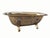 Victorian Vintage Brass Clawfoot Bathtub Soap Holder Dish For Sale - Image 3 of 9