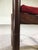 Spottrup Spottrup, Denmark Danish Modern Rosewood and Suede Ottoman For Sale - Image 4 of 5