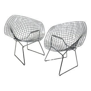 Set of Diamond Armchairs by Harry Bertoia, 2000 For Sale
