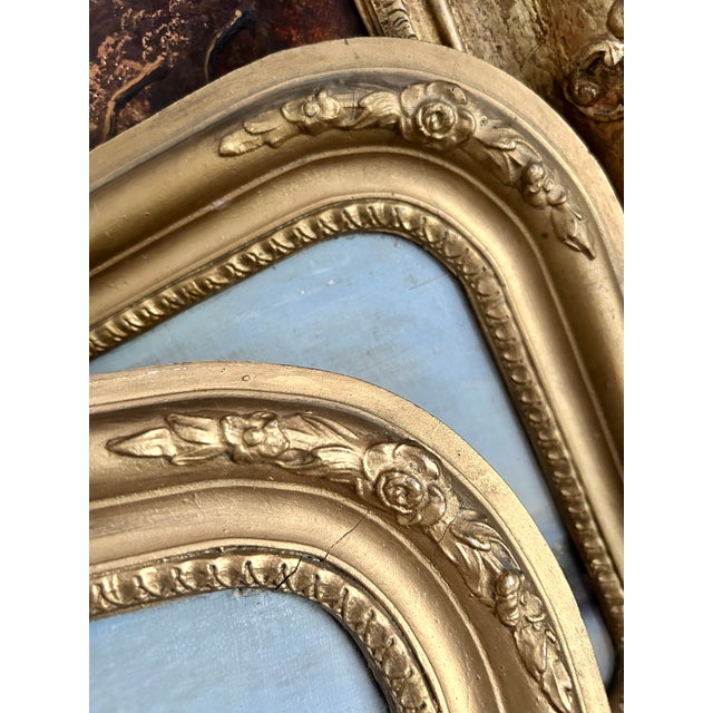 Wood Pair of 19th-Century French Landscape Oil Paintings For Sale - Image 7 of 14