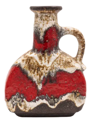 Mid-Century Fat Lava Vase 603-25 by Dümler & Breiden, 1970s