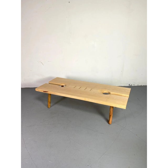 Wood Studio Coffee Table by Michael Rozell US, 2020 For Sale - Image 7 of 18