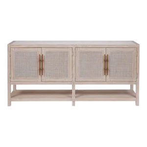 Transitional Shoreline Sideboard, Antique White