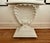 1940s White Shell Form Hollywood Regency Console Table For Sale - Image 12 of 13
