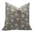 Fabdivine Handcrafted Block Print Cushion Cover 16x16 Inch Thick Linen-Merakhi For Sale