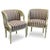 White Louis XV Rococo Revival White Armchairs, 1870s, Set of 2 For Sale - Image 8 of 8
