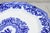 Antique Flow Blue and White Transferware Ironstone Platter Dish W Chinese Dragon For Sale - Image 11 of 12