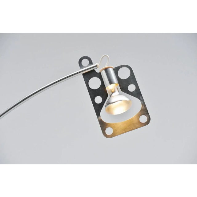 Fantastic enlarged floor lamp designed by gabetti e isola and manufactured by linea gb milano, italy 1969. The lamp has a...