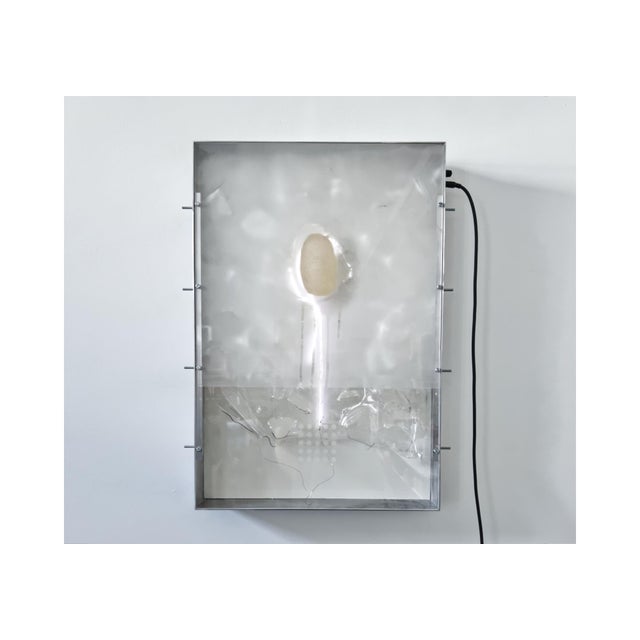 Early 21st Century Light Sculpture Covered Development by Joachim Ramin for Early Light For Sale - Image 5 of 5