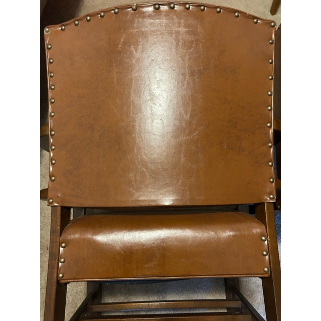 Gregson MFG Co (n.c.) Mid-20th-Century Vintage Executive Office Chairs (Set of 2) For Sale - Image 4 of 5