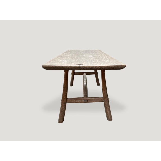 Gray Andrianna Shamaris Midcentury Couture Console or Desk For Sale - Image 8 of 18
