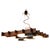 Hanging Light in Wood and Acrylic Glass by Angelo Brotto for Esperia, Italy, 1950s For Sale - Image 17 of 17