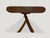 Andrianna Shamaris Mid Century Couture Long Teak Wood Bench For Sale - Image 4 of 18