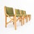 Scandinavian Style Wooden Chairs, 1970s, Set of 4 For Sale - Image 3 of 18