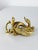 Hollywood Regency French Gold Tone Swan Bathroom Set, Bathroom Towel Ring, Towel Rail, and Wall Hook, 1970s, Set of 3 For Sale - Image 18 of 18