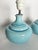 Vintage Blue Ceramic Table Lamps, France, 1970s, Set of 2 For Sale - Image 9 of 13