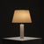 This refined Model 180 table lamp was designed by Florence Knoll for Knoll International. Defined by its architectural...