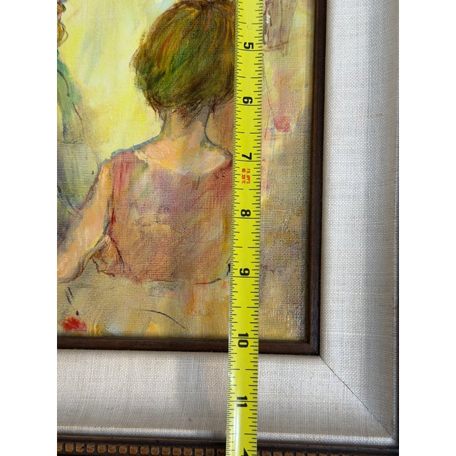 1960s Antonio González Collado (Born 1930) Original Signed Oil on Canvas For Sale - Image 9 of 10