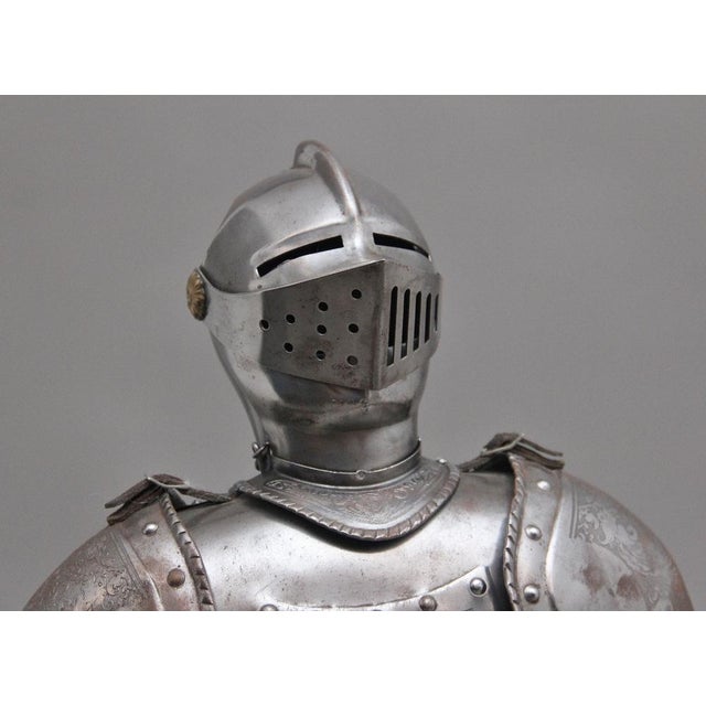 Early 20th Century Miniature Suit of Armour For Sale - Image 9 of 15