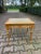 French 1980s French Louis XVI Gold Beech Marble Side Table For Sale - Image 3 of 8