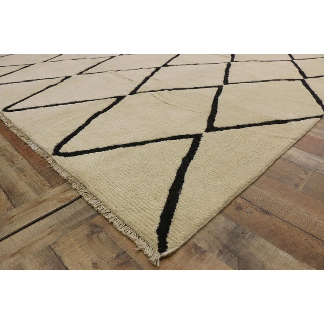 Large Moroccan Style Rug - 10'02 X 13'05 For Sale In Dallas - Image 6 of 9
