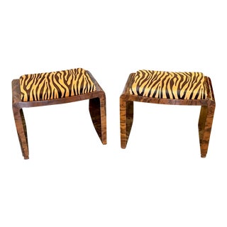 Pair of Italian Stools For Sale