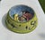 Ceramic Vintage Hand-Painted Folk Art Shakespeare Dog Bowl, Signed For Sale - Image 7 of 11