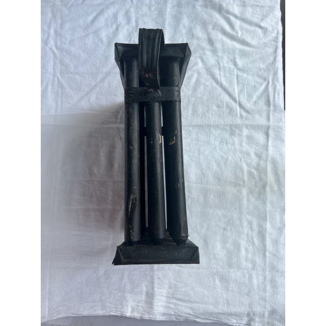 Metal Antique 12 Tube Candle Mold For Sale - Image 7 of 7