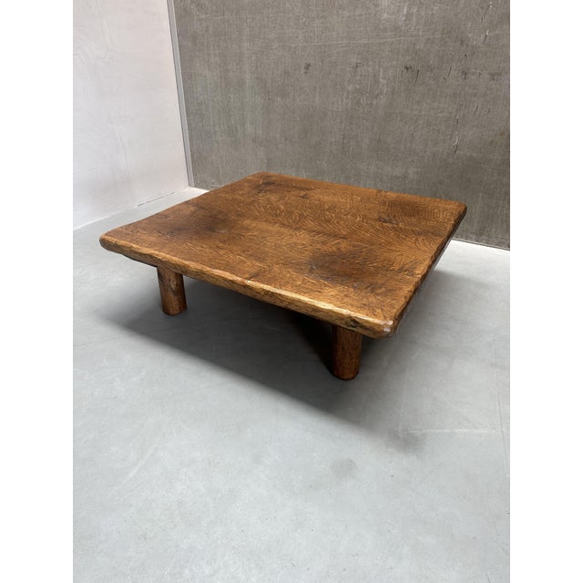 Vintage Wooden Coffee Table, 1950s For Sale - Image 10 of 12