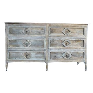 Coastal Shanghai 6-Drawer Tall Dresser For Sale
