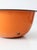 Mid 20th Century Orange Enamelware Bowl For Sale - Image 11 of 13
