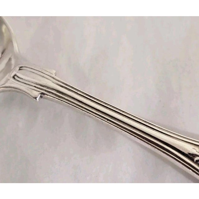 Antique Victorian English Sterling Silver Teaspoons, 1896, Set of 6 For Sale - Image 16 of 18