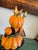 Whimsical Halloween Girl, Pumpkin Head Sculpture, With a Crown and Wand With Star Cheerful For Sale In San Diego - Image 6 of 8