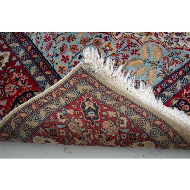 Hand Woven Oriental Style Wool Rug 7 ‘2 X 10’2 For Sale - Image 10 of 11