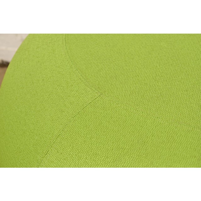 Modern Pebble Scalloped Stool or Ottoman by Allermuir For Sale In South Bend - Image 6 of 10